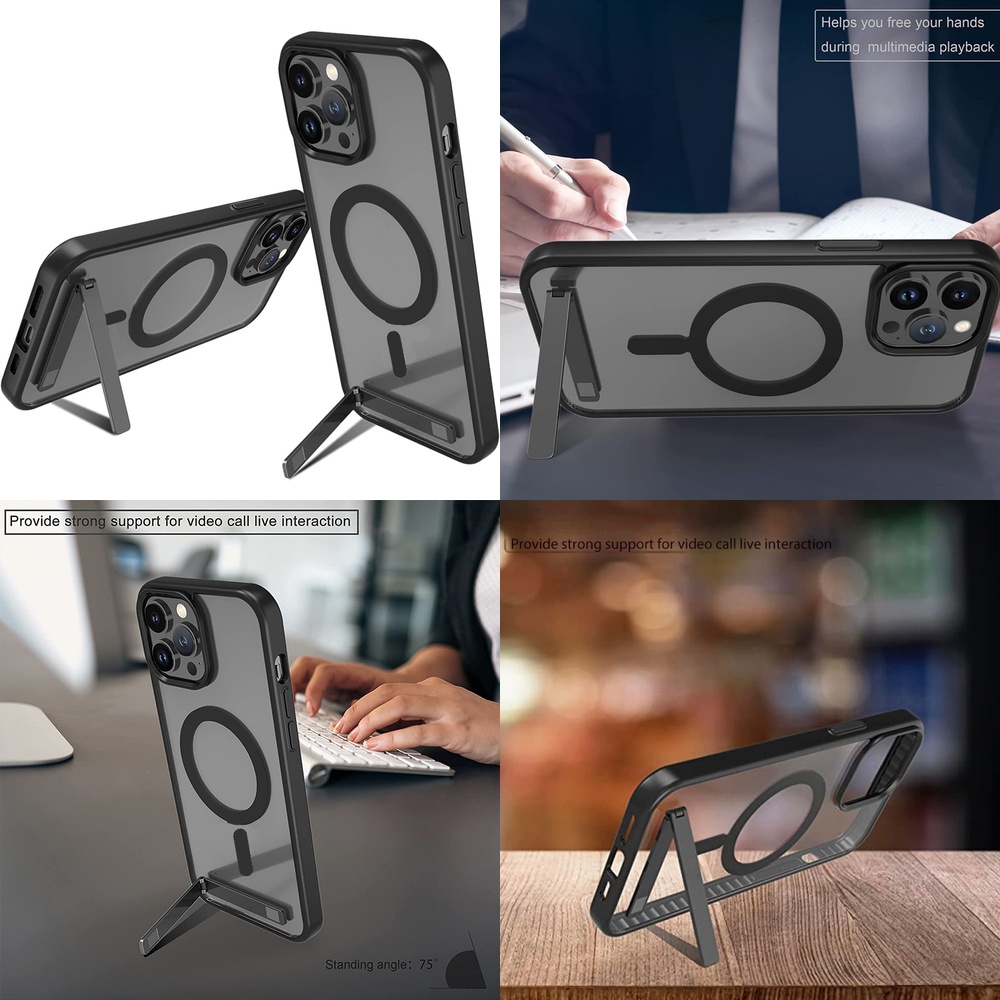 Phone Cases Wholesale - Magnetic Phone Cover with Kickstand Wholesale