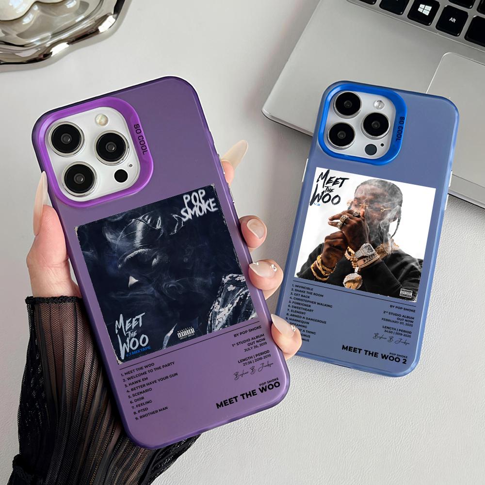 Phone Cases Iphone 17 Pro - Rapper P-Pop S-Smoke Phone Case Matte