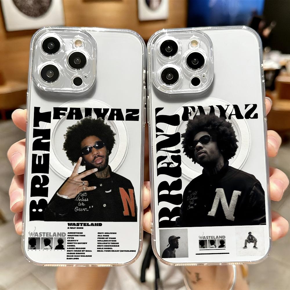 Phone Cases Clear - B-Brent Faiyaz Rapper Phone Case For