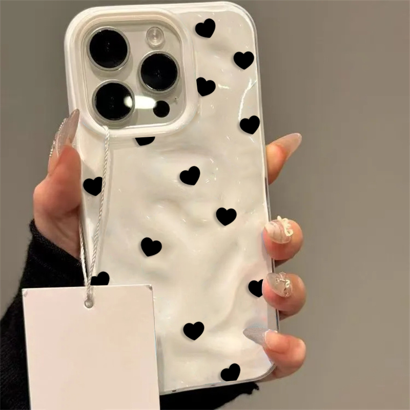 Aesthetic Cute Black Heart Sho - Phone Cases Cute Iphone 13 recensie en prijs