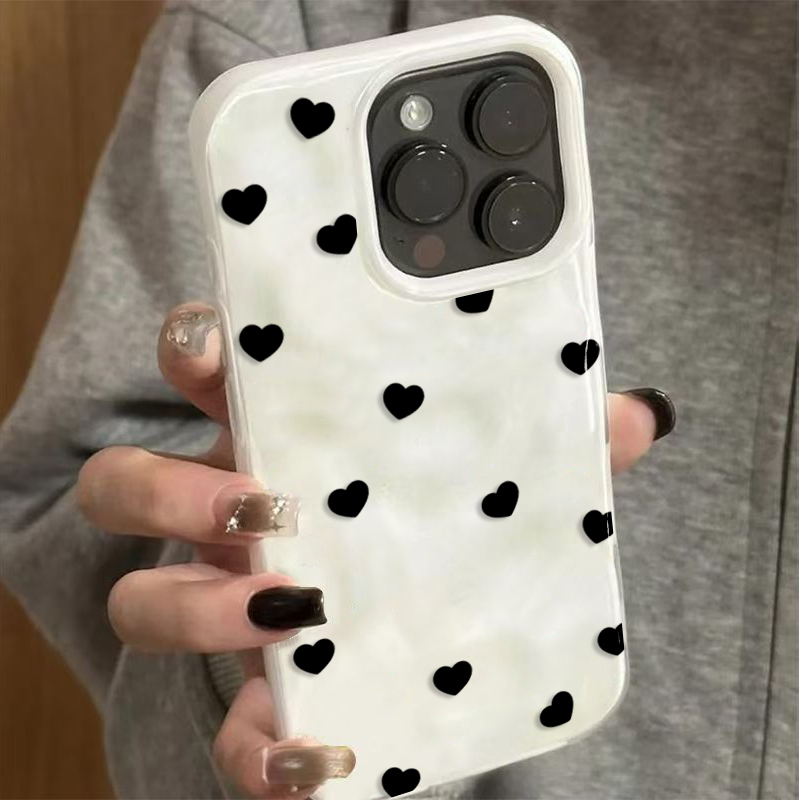 Aesthetic Cute Black Heart Sho - Phone Cases Cute Iphone 13 recensie en prijs