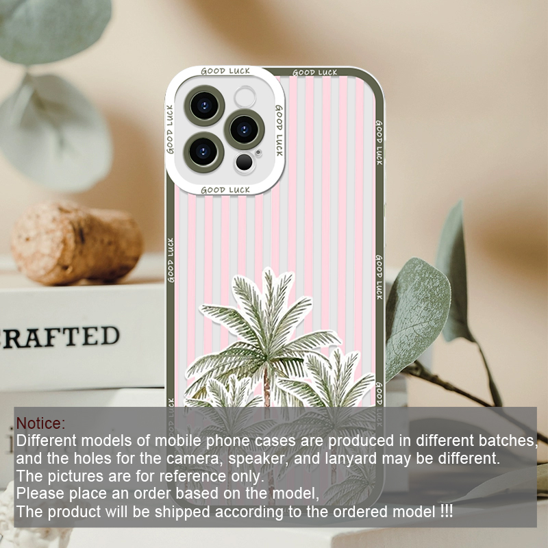 Summer Palm Coconut Tree Strip - Phone Cases Clear recensie en prijs