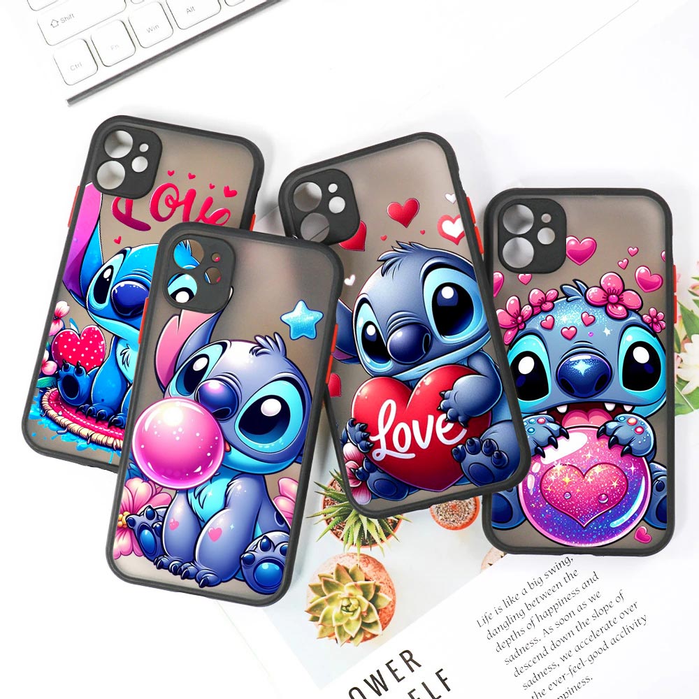Cute Stitch Love Matte Translu - Phone Cases Cute Iphone 13 recensie en prijs