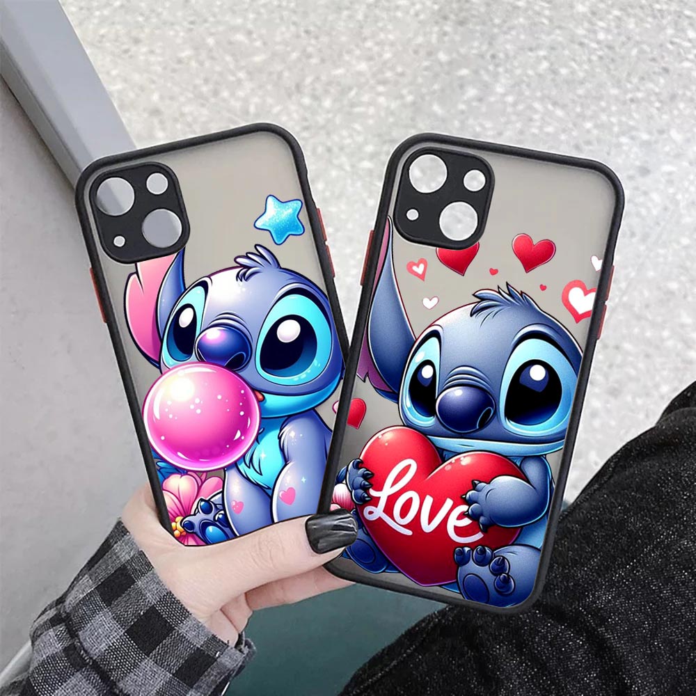 Cute Stitch Love Matte Translu - Phone Cases Cute Iphone 13 recensie en prijs