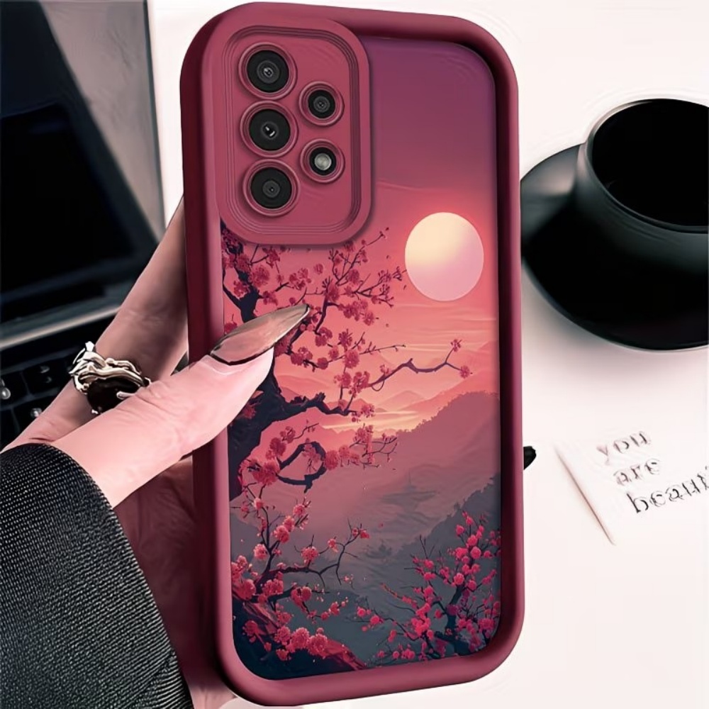 Sunset Mountain Peak Anti-Fall - Phone Cases Silicone recensie en prijs