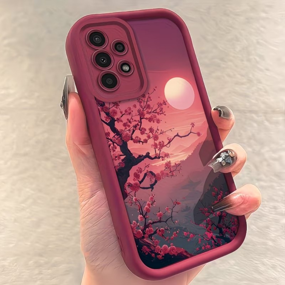 Sunset Mountain Peak Anti-Fall - Phone Cases Silicone recensie en prijs