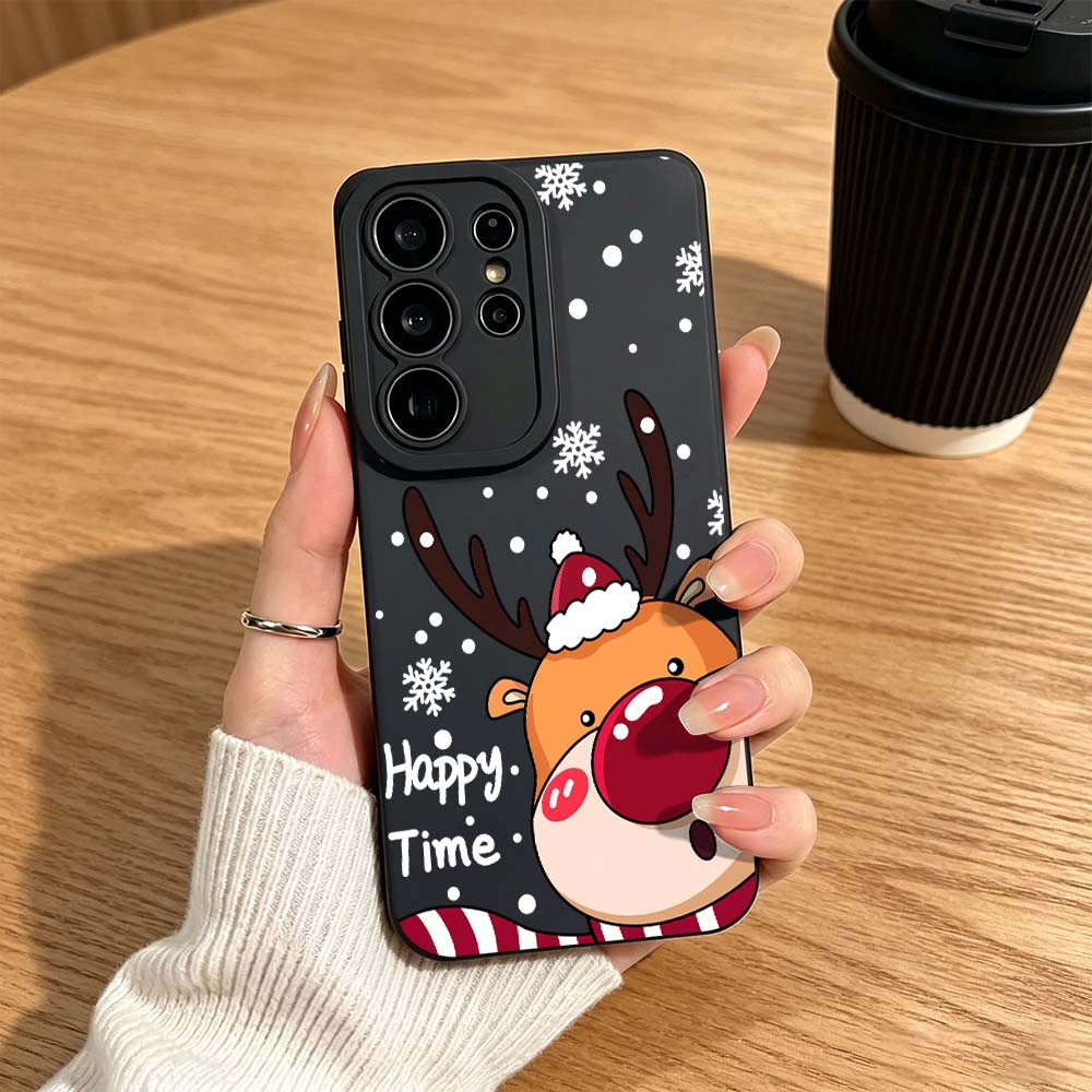 Cartoon Red Nose Deer Phone Ca - Phone Cases Red Deer recensie en prijs