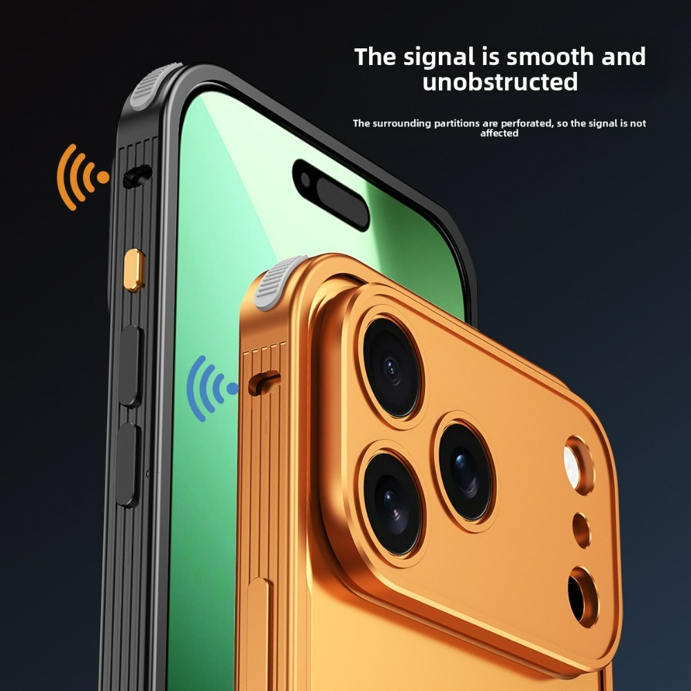 Seahorse Buckle Metal Frame Al - Phone Cases That Cover The Camera recensie en prijs