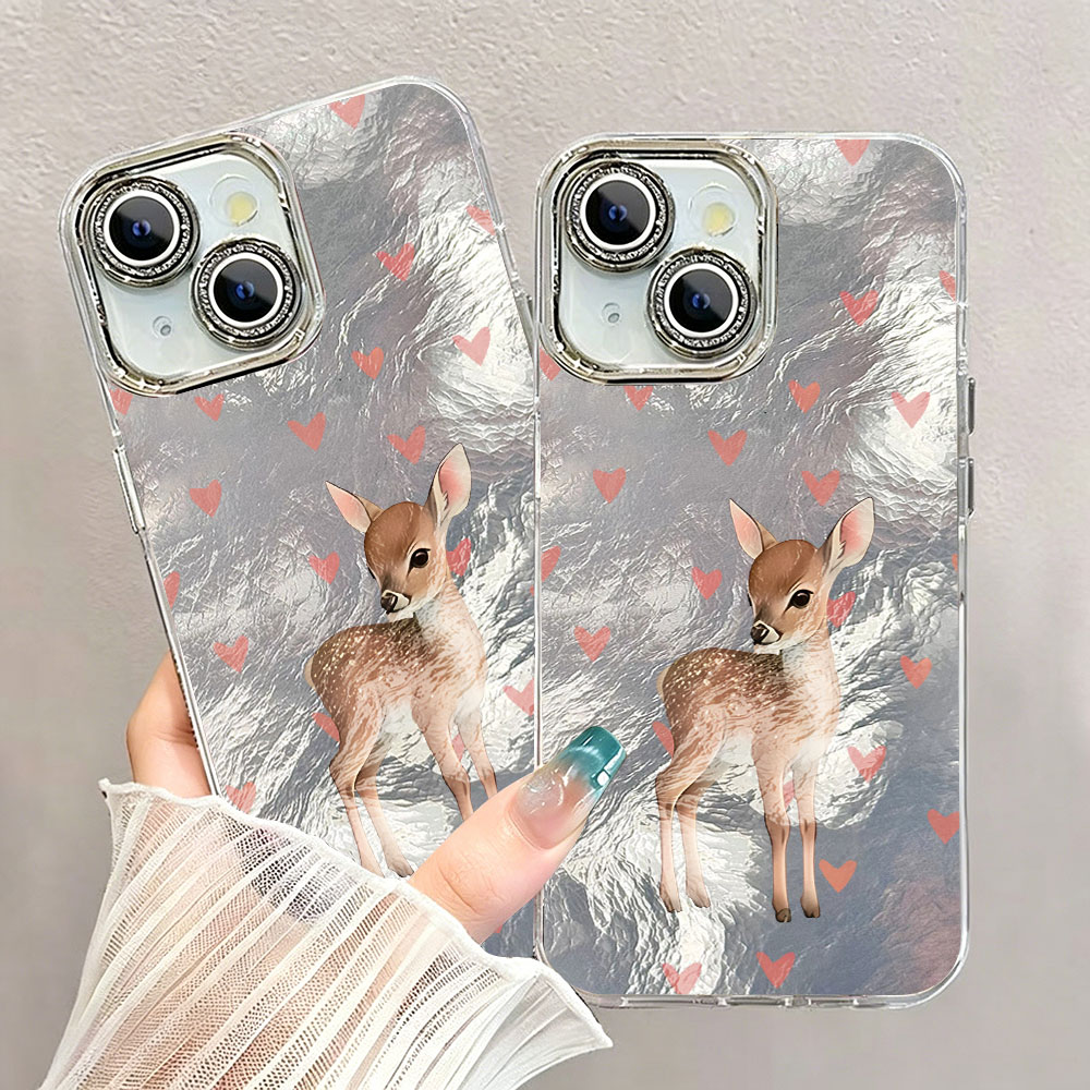 Cute Korean Red Love Deer Phon - Phone Cases Red Deer recensie en prijs