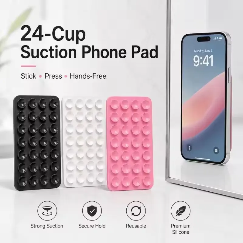 Silicone Wall Suction Cup Brac - Phone Cases Silicone recensie en prijs