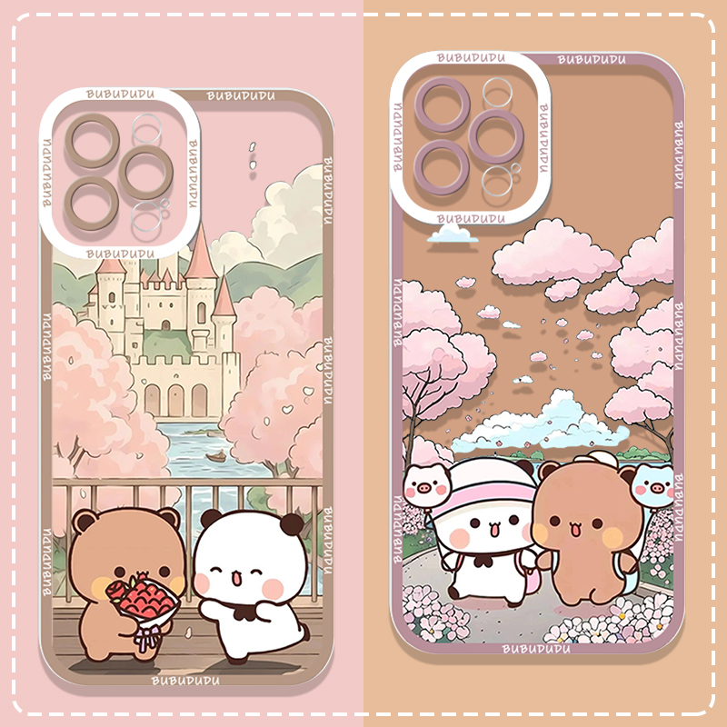 Cute BUBU DUDU Couple Clear Ph - Phone Cases Clear recensie en prijs