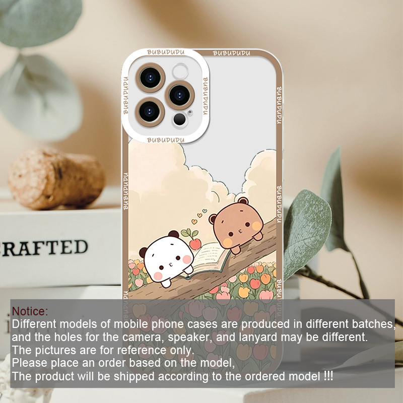 Cute BUBU DUDU Couple Clear Ph - Phone Cases Clear recensie en prijs