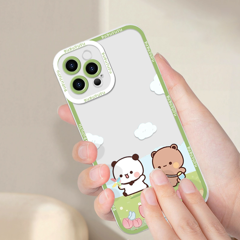 Cute BUBU DUDU Couple Clear Ph - Phone Cases Clear recensie en prijs