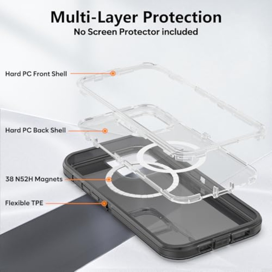 for iPhone 13 Pro Max and 12 P - Phone Cases Heavy Duty recensie en prijs