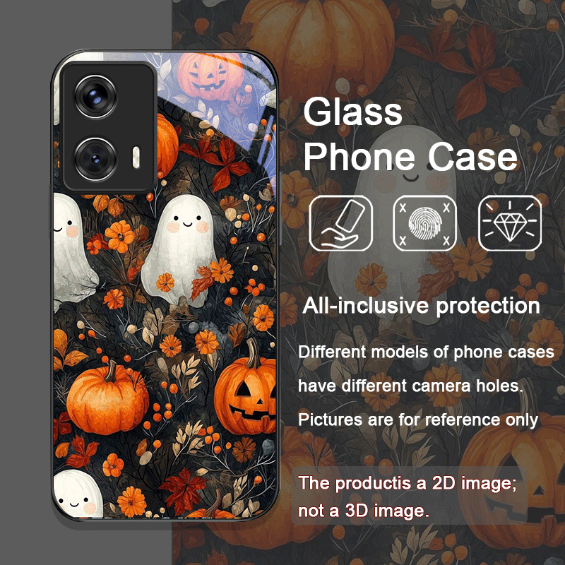 Halloween Pumpkin Ghost Booksh - Phone Cases Motorola recensie en prijs