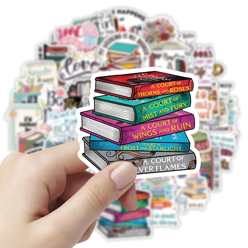10/30/50pcs Book Reading Carto - Phone Cases Wholesale recensie en prijs