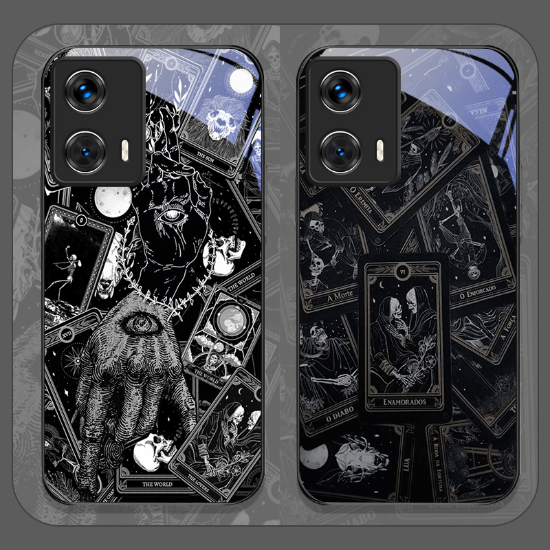 Vintage Gothic Tarot Cards Pri - Phone Cases Silicone recensie en prijs
