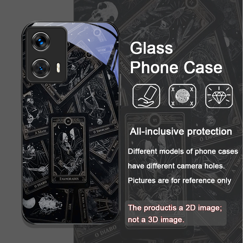 Vintage Gothic Tarot Cards Pri - Phone Cases Silicone recensie en prijs