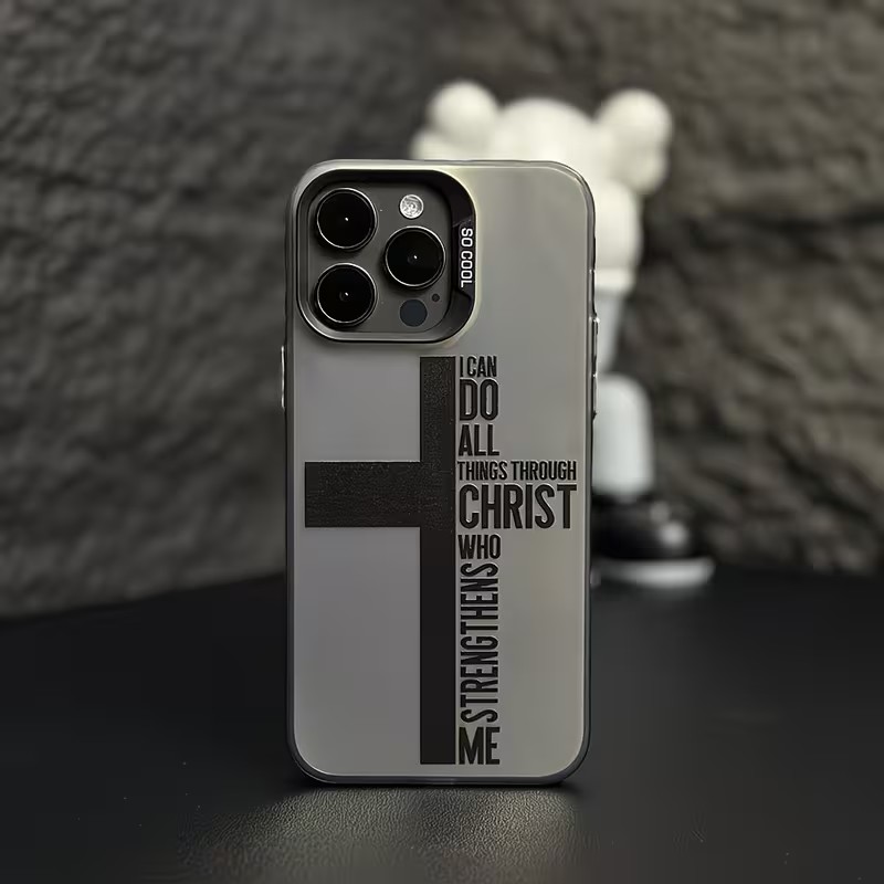 Anti Fingerprint Cross Bible P - Phone Cases Like Loopy recensie en prijs