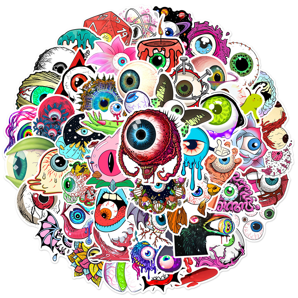 10/30/60pcs Cartoon Evil Eye H - Phone Cases Wholesale recensie en prijs