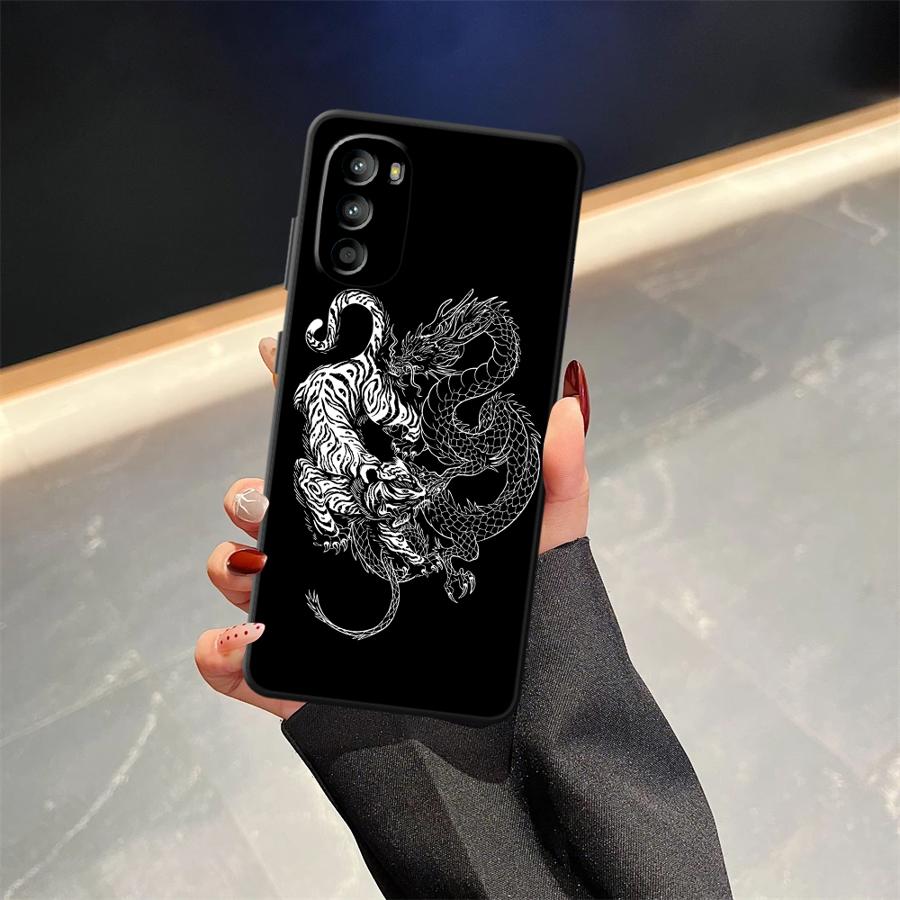 Dragon Tiger Sketch Case for M - Phone Cases Motorola recensie en prijs
