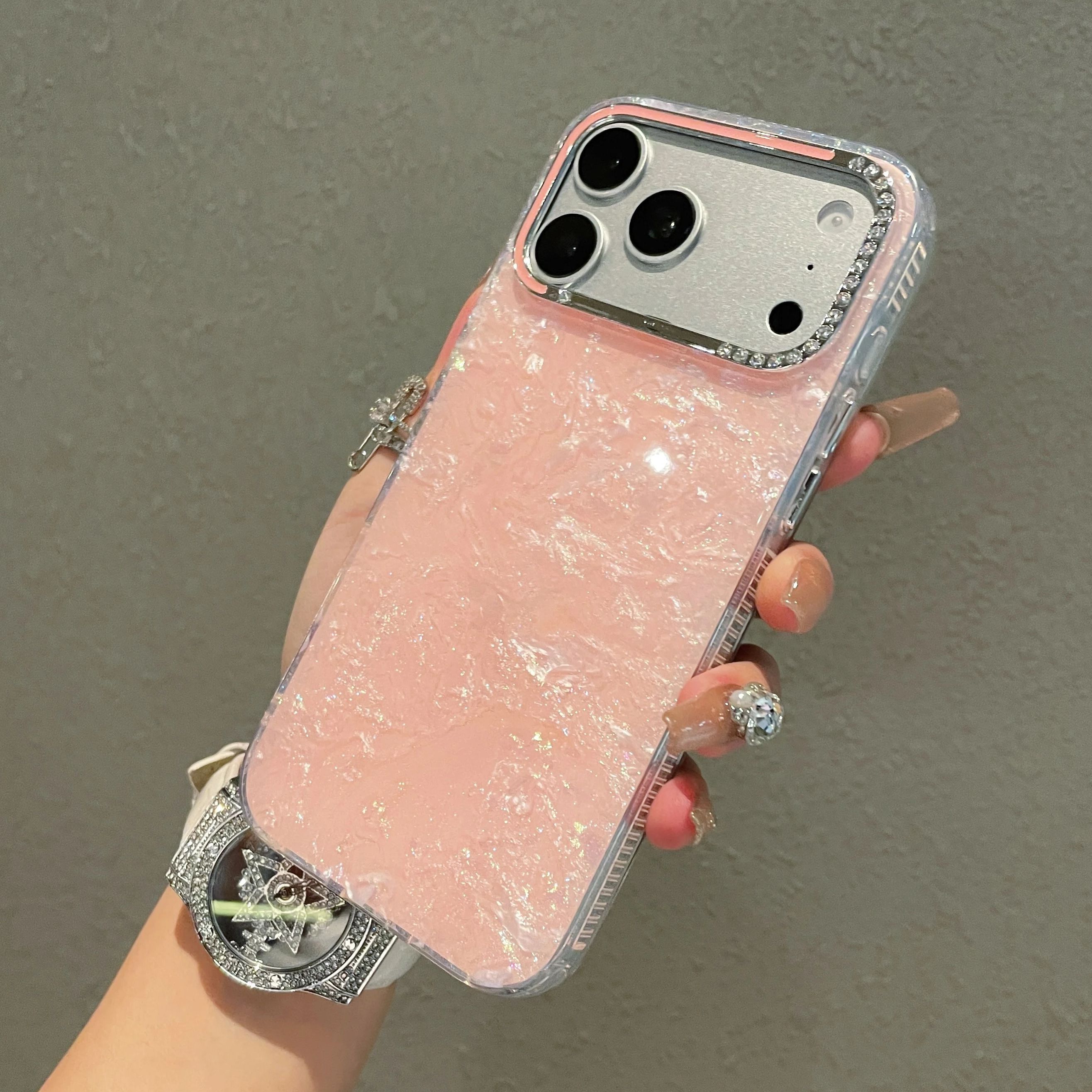 Rhinestone Lens Frame Shell Pa - Phone Cases That Cover The Camera recensie en prijs