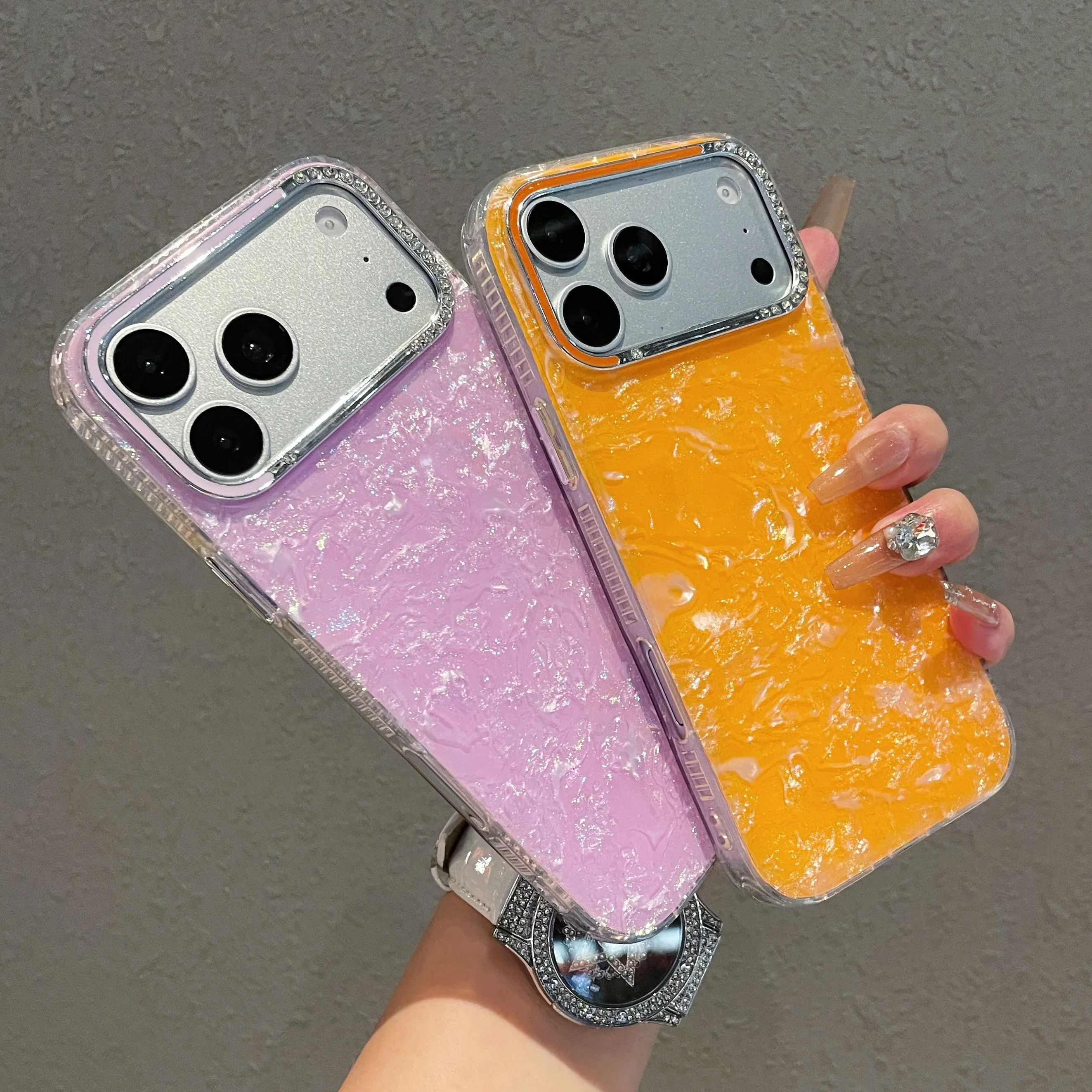 Rhinestone Lens Frame Shell Pa - Phone Cases That Cover The Camera recensie en prijs