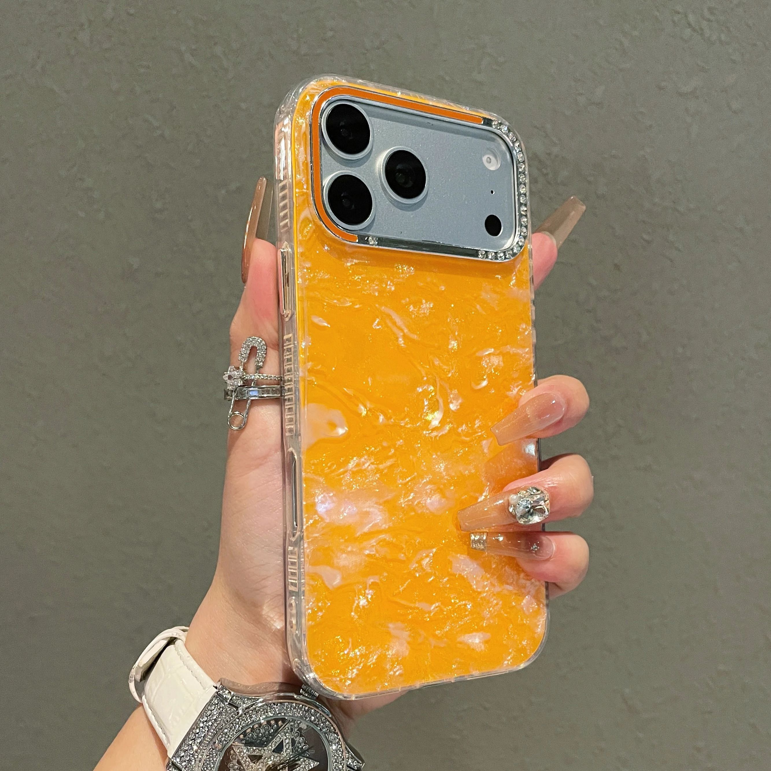 Rhinestone Lens Frame Shell Pa - Phone Cases That Cover The Camera recensie en prijs