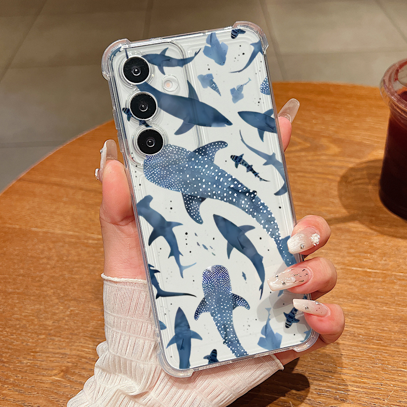 Whale Turtle Pattern Clear Pho - Phone Cases Clear recensie en prijs