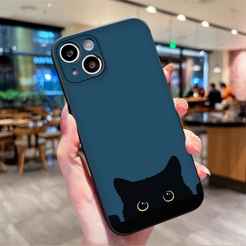 Cartoon Black White Cat Lovers - Phone Cases Motorola recensie en prijs
