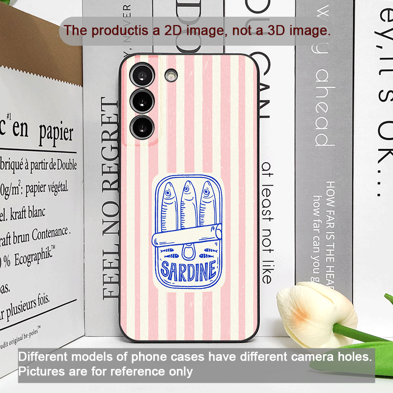 Cute Striped Pattern Sardines  - Phone Cases Motorola recensie en prijs