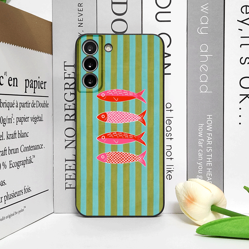 Cute Striped Pattern Sardines  - Phone Cases Motorola recensie en prijs