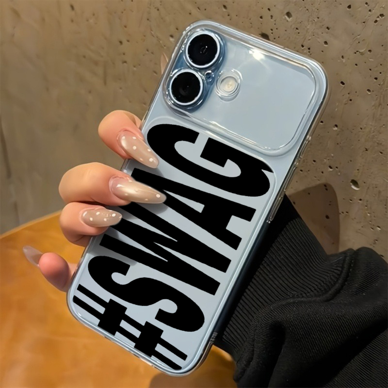 Hot Pink Black SWAG Letter Cle - Phone Cases Like Loopy recensie en prijs