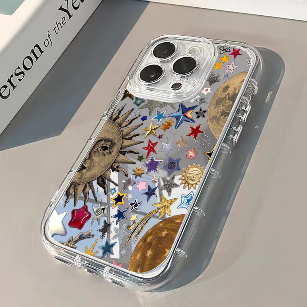 Celestial Gold Glitter Mirror  - Phone Cases Like Loopy recensie en prijs