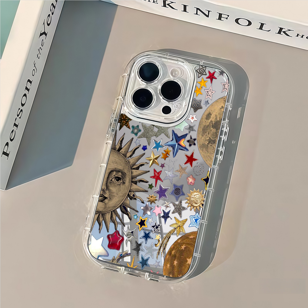 Celestial Gold Glitter Mirror  - Phone Cases Like Loopy recensie en prijs