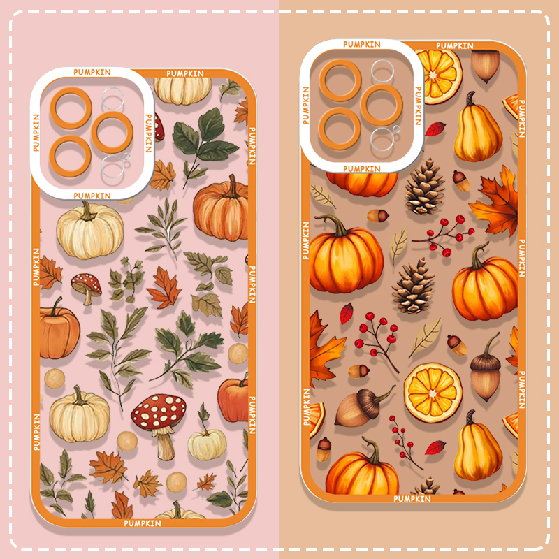 Retro Autumn Maple Leaf Pumpki - Phone Cases Motorola recensie en prijs