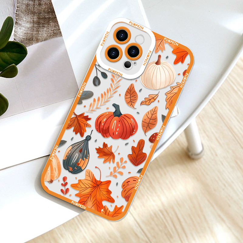 Retro Autumn Maple Leaf Pumpki - Phone Cases Motorola recensie en prijs