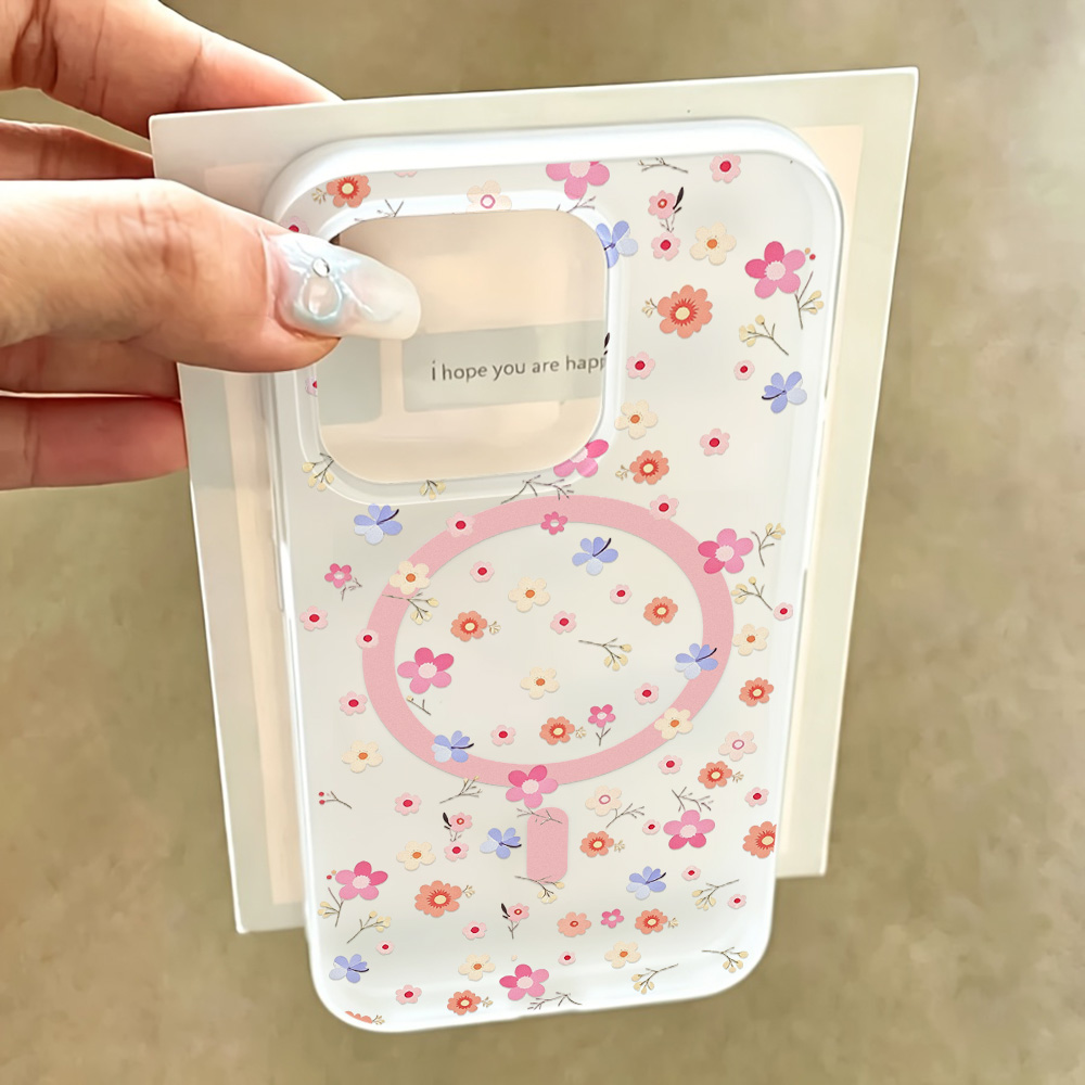 Flower Clear For Magsafe Phone - Phone Cases That Cover The Camera recensie en prijs