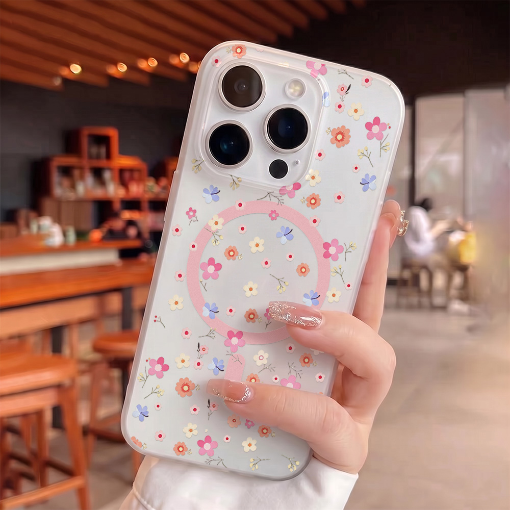 Flower Clear For Magsafe Phone - Phone Cases That Cover The Camera recensie en prijs