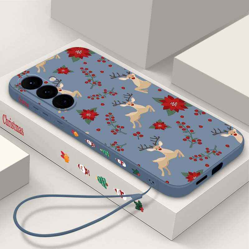 Red Deer Flowers Pattern Phone - Phone Cases Red Deer recensie en prijs