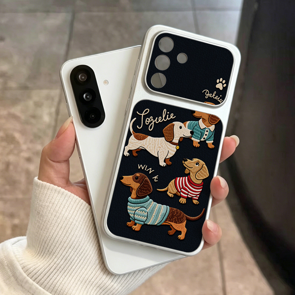 Cartoon Puppy Leather Phone Ca - Phone Cases That Cover The Camera recensie en prijs
