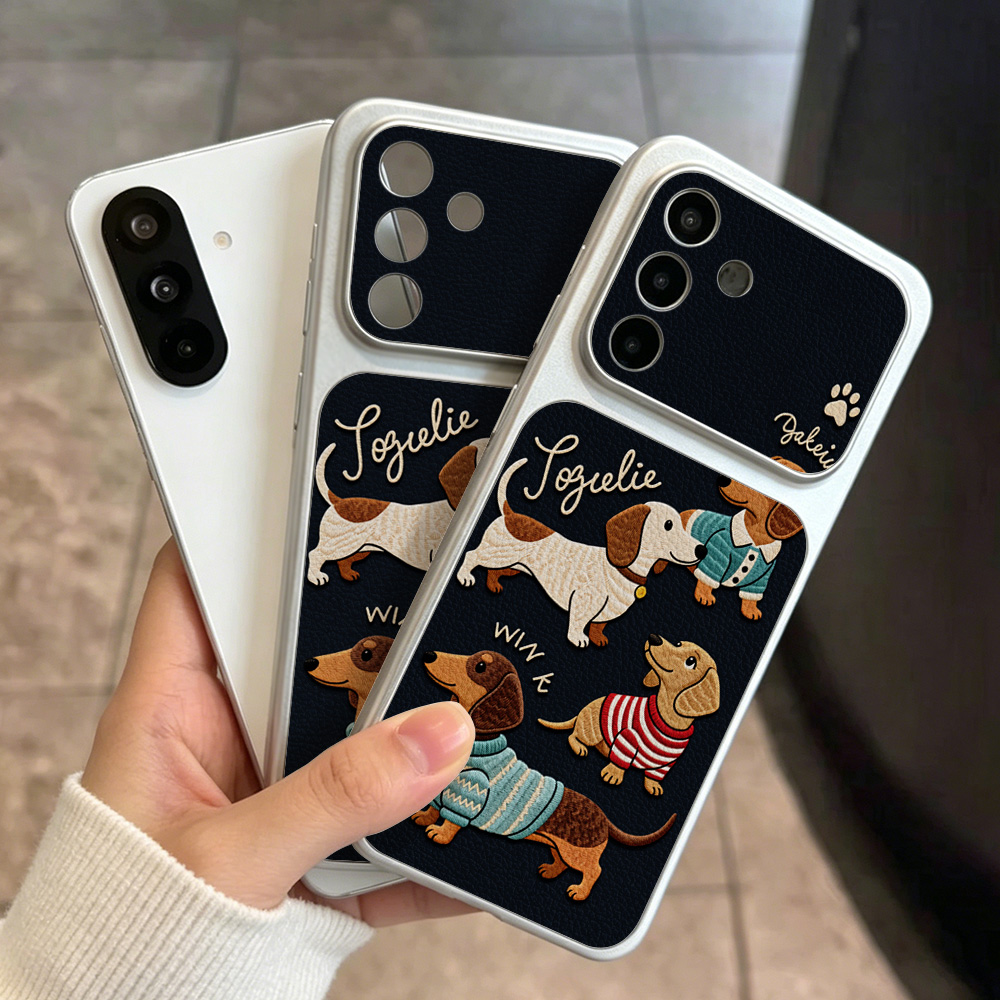 Cartoon Puppy Leather Phone Ca - Phone Cases That Cover The Camera recensie en prijs