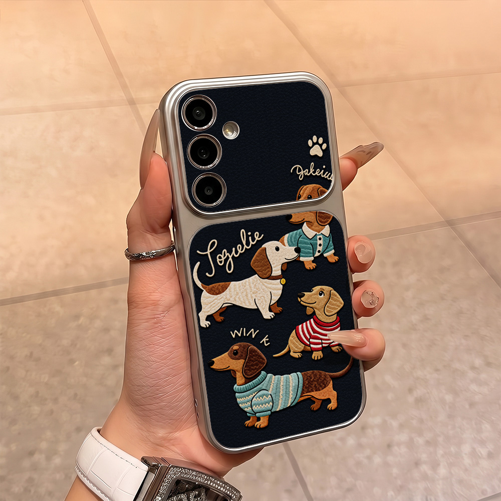 Cartoon Puppy Leather Phone Ca - Phone Cases That Cover The Camera recensie en prijs