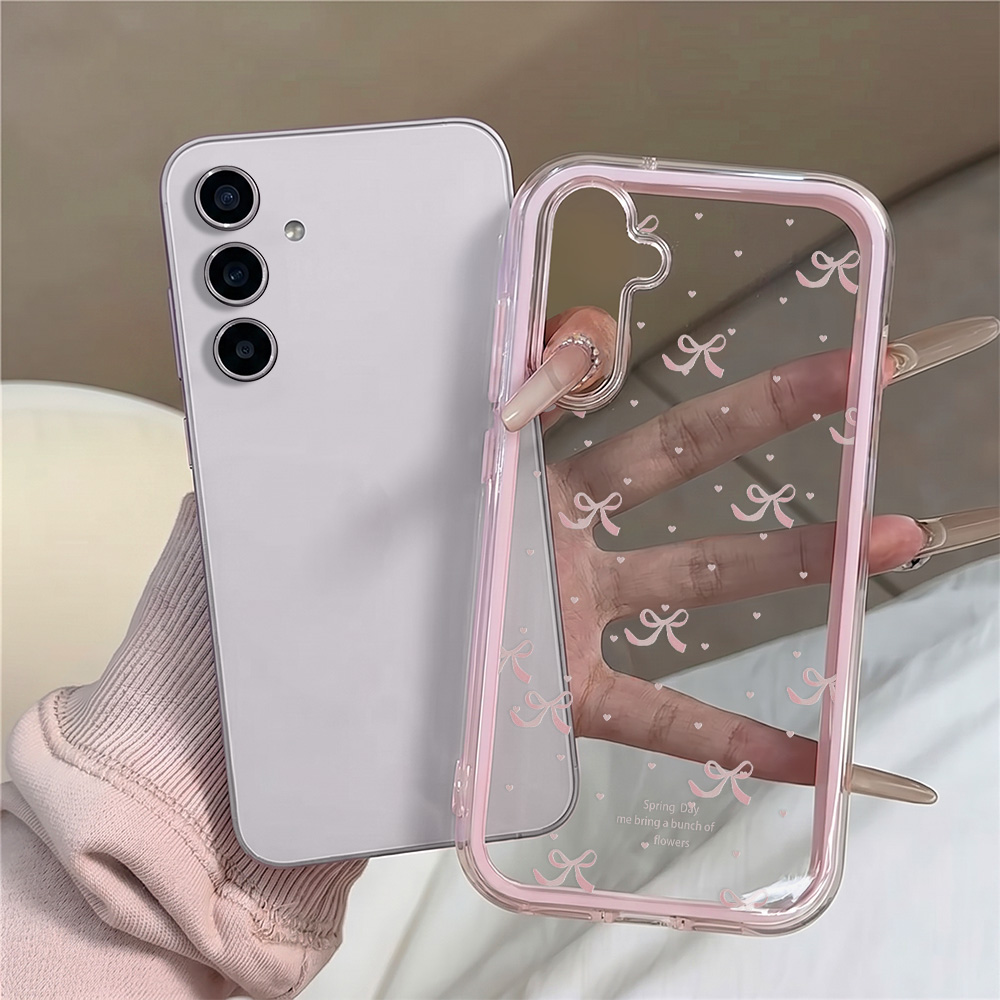 Cute Pink Bow Soft Phone Case  - Phone Cases That Cover The Camera recensie en prijs