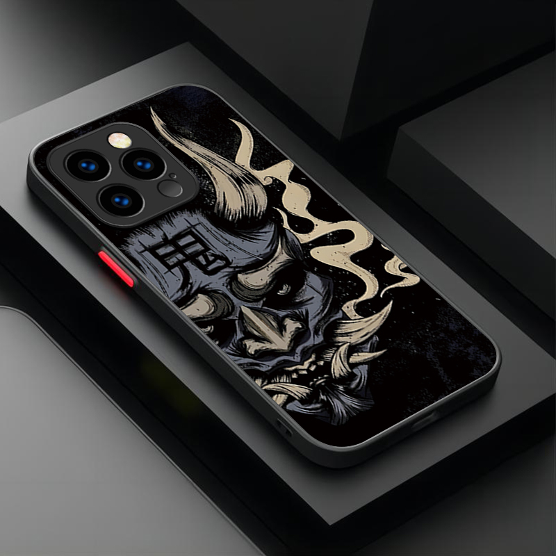 Samurai Hannya Mask Ghost Prin - Phone Cases Like Loopy recensie en prijs
