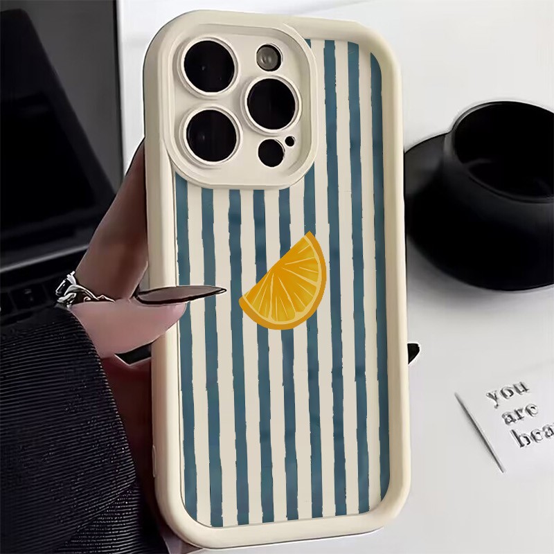 Striped Lemon Slice Pattern Ph - Phone Cases Like Loopy recensie en prijs
