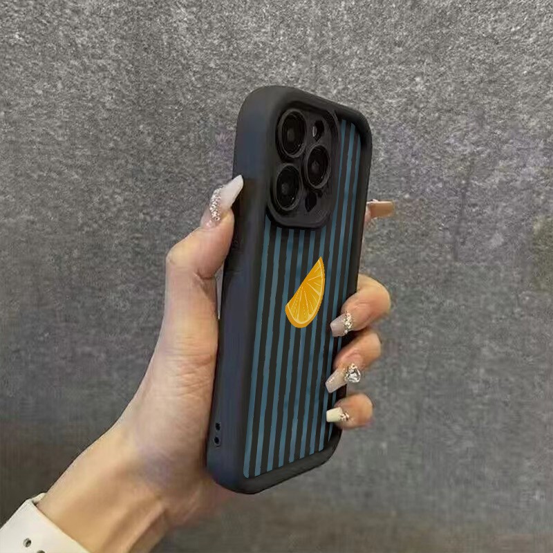 Striped Lemon Slice Pattern Ph - Phone Cases Like Loopy recensie en prijs