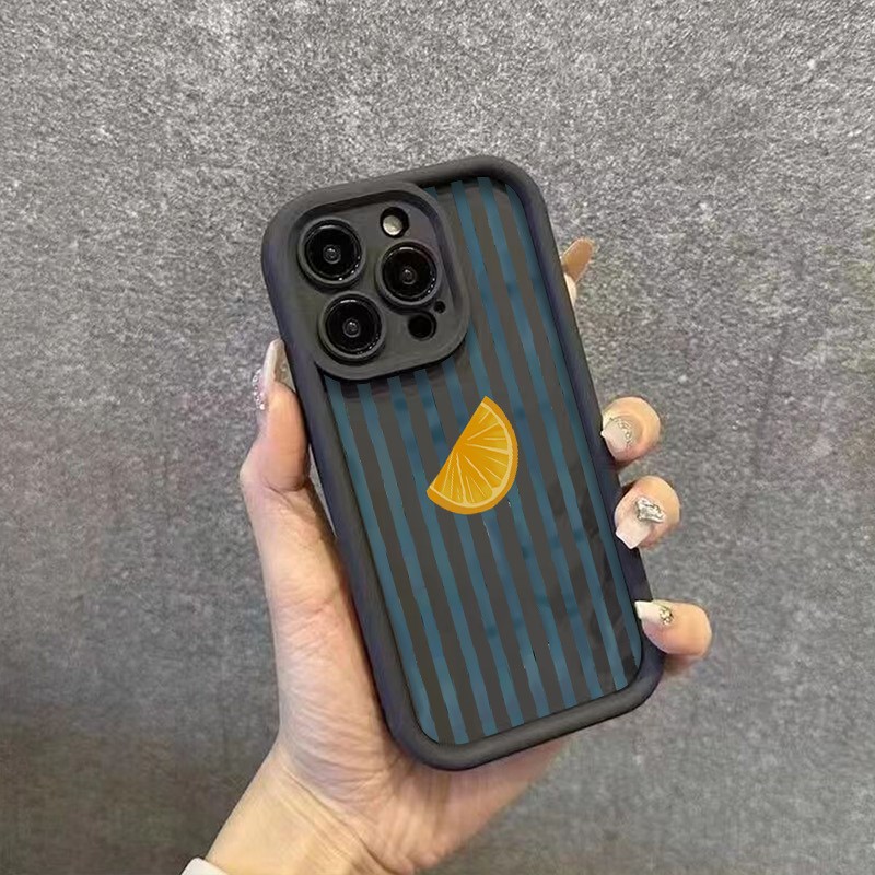 Striped Lemon Slice Pattern Ph - Phone Cases Like Loopy recensie en prijs