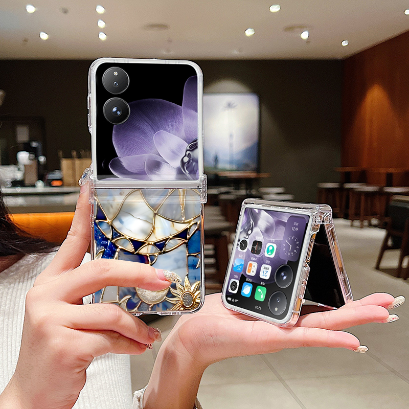 Retro Moon Star Pattern Phone  - Phone Cases Samsung recensie en prijs