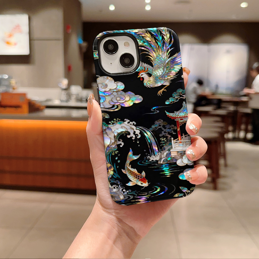 Stylish Tiger Dragon Marble Te - Phone Cases Silicone recensie en prijs
